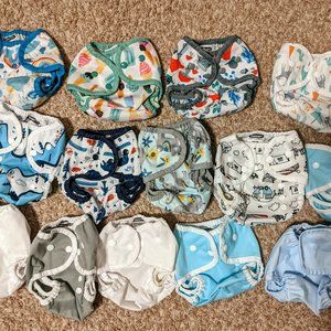 LOT OF 14 Thirsties Duo Snap Covers Size 1